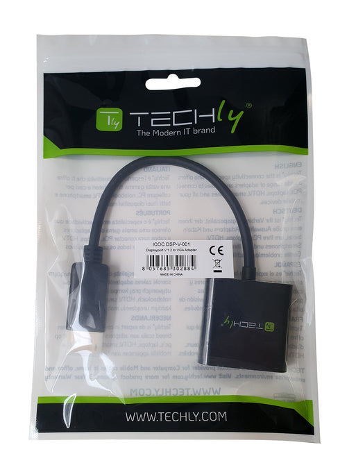 Convertitore da DisplayPort v1.2 a VGA 15 cm