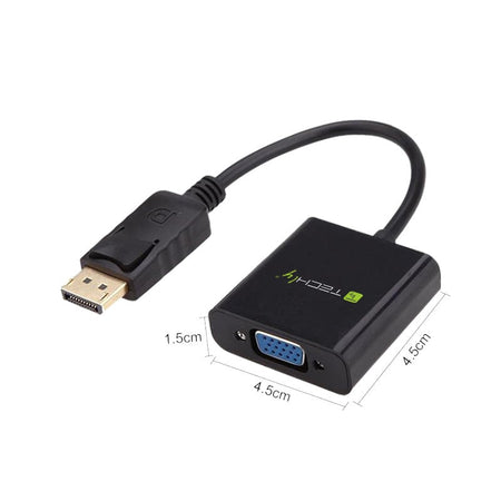 Convertitore da DisplayPort v1.2 a VGA 15 cm