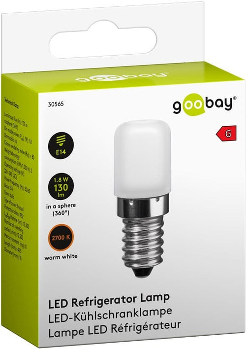 Lampada LED E14 1,2W 80 Lumen Bianco Caldo Classe G