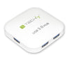 Hub USB 3.0 Super Speed 4 Porte Bianco