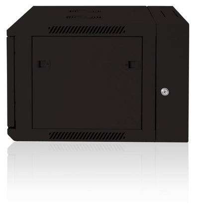 Armadio Rack 19'' a muro 9 unit&agrave due sezioni Nero