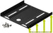 Kit di Montaggio per HDD / SSD da 2,5'' su alloggio da 3,5'' Nero