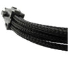 Cavo Prolunga PCI-E 6 Pin 30 cm con Guaina Nera