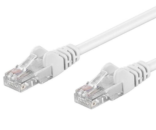 Cavo di rete Patch CCA Cat. 6 Bianco UTP 0,25 m