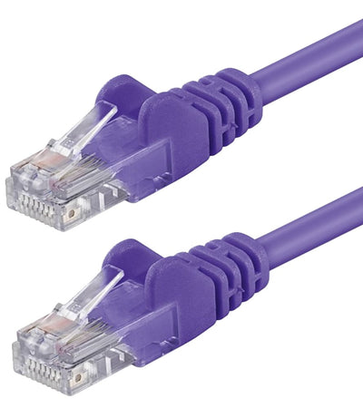 Cavo di rete Patch CCA Cat. 6 Viola UTP 1 m
