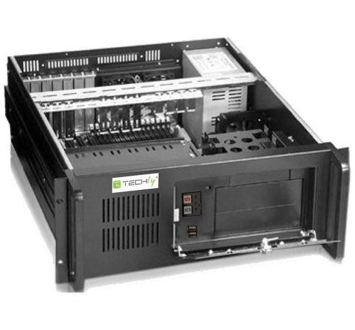 Chassis Industriale per Computer Montaggio a Rack 4U Profondità 499mm