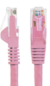 Cavo di rete Patch CCA Cat. 6 Rosa UTP 3 m