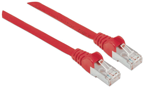 Cavo di rete Patch in rame Cat. 6 Rosso SFTP LSZH 0,5m