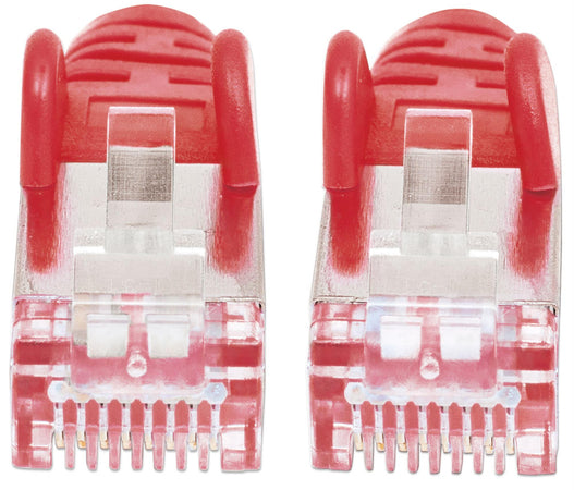 Cavo di rete Patch in rame Cat. 6 Rosso SFTP LSZH 3 metri