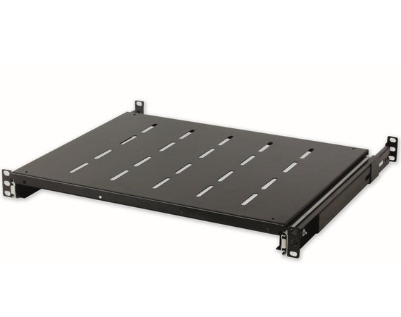 Mensola per Rack 19'' Estraibile 350mm Nera