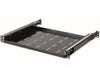 Mensola per Rack 19'' Estraibile 350mm Nera