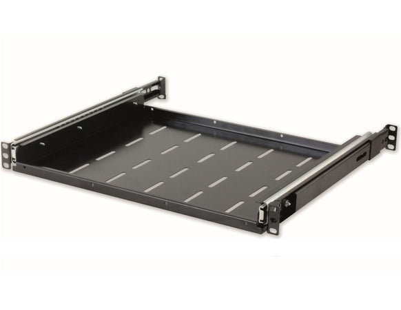 Mensola per Rack 19'' Estraibile 350mm Nera