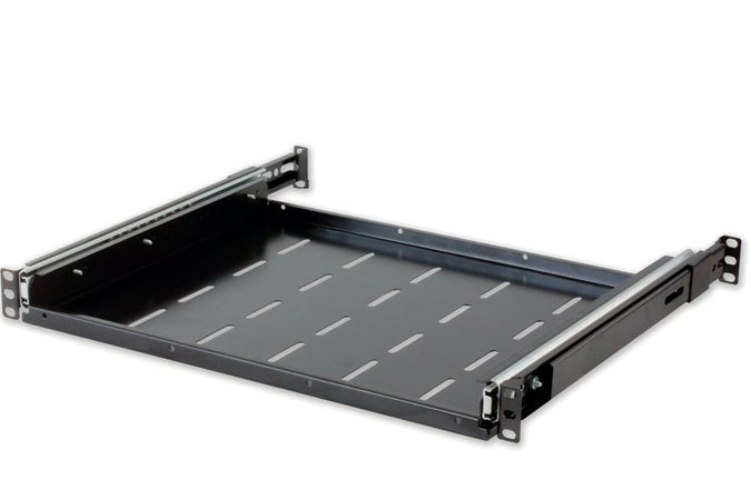 Mensola per Rack 19'' Estraibile 550mm Nera
