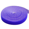 Rotolo di Feltro Adesivo Fermacavi Lunghezza 25 m Larghezza 16 mm Blu