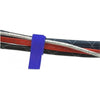 Rotolo di Feltro Adesivo Fermacavi Lunghezza 25 m Larghezza 10 mm Blu