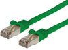 Cavo di rete Patch in CCA Schermato Cat. 6 Verde F/UTP 1 m Bulk