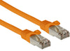 Cavo di rete Patch in CCA Schermato Cat. 6 Arancione F/UTP 1 m Bulk
