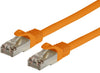 Cavo di rete Patch in CCA Schermato Cat. 6 Arancione F/UTP 1 m Bulk