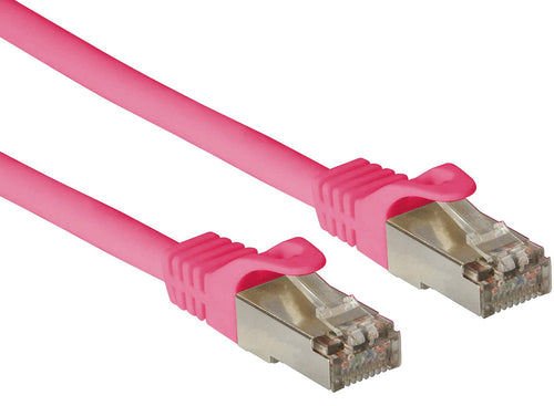 Cavo di rete Patch in CCA Schermato Cat. 6 Rosa F/UTP 2 m Bulk
