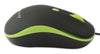 Mouse Ottico USB 800-1600 dpi Nero/Verde