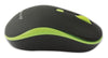 Mouse Wireless 2.4GHz 800-1600 dpi Nero/Verde
