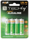 Blister 4 Batterie High Power Stilo AA Alcaline LR06 1,5V