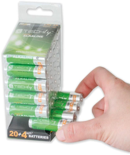 Multipack 24 Batterie High Power Stilo AA Alcaline LR06 1,5V