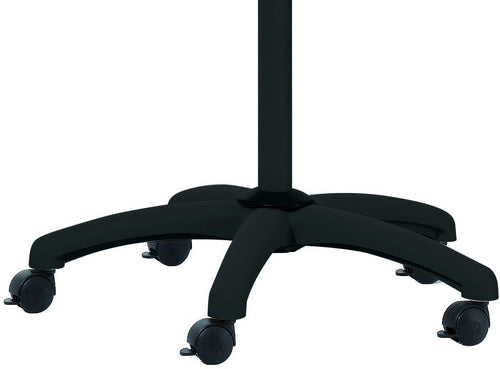Lavagna Magnetica Cancellabile Flipchart Portablocco Ruote 70x100 cm