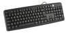 Tastiera 105 tasti USB Standard, colore Nero