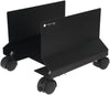 Supporto per PC in Acciaio con Ruote Nero
