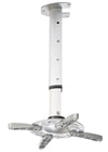 Supporto a Soffitto per Proiettori Estensione 60-102 cm Silver