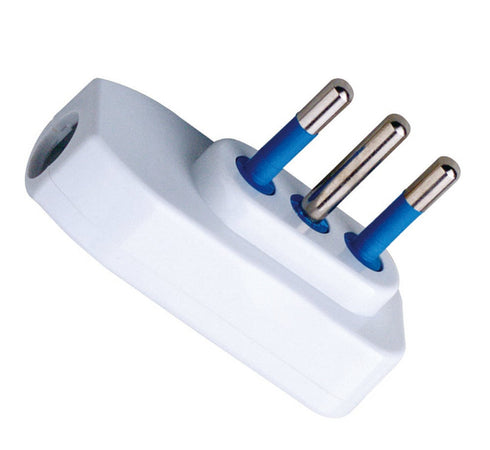 Spina ribassata 2P+T 10A Bianco