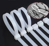 Fascette Fermacavi Autobloccanti 200x2,5mm in Nylon 100pz Bianco