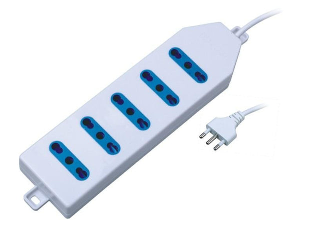 Multipresa 5 Posti Italiana Bipasso