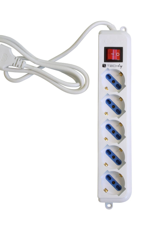 Multipresa 5 Posti Italiana Bipasso / Schuko