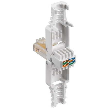 Plug Cat. 5/6 RJ45 Toolless con Copriconnettore
