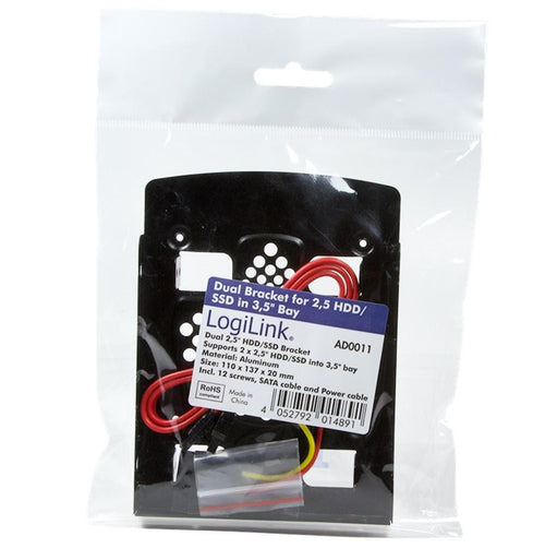 Kit di Montaggio per 2 HDD / SSD da 2,5'' su Alloggio da 3,5''
