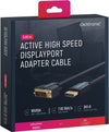 Cavo Monitor DisplayPort Maschio a DVI-D Maschio 5 m Blu