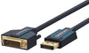 Cavo Monitor DisplayPort Maschio a DVI-D Maschio 3 m Blu