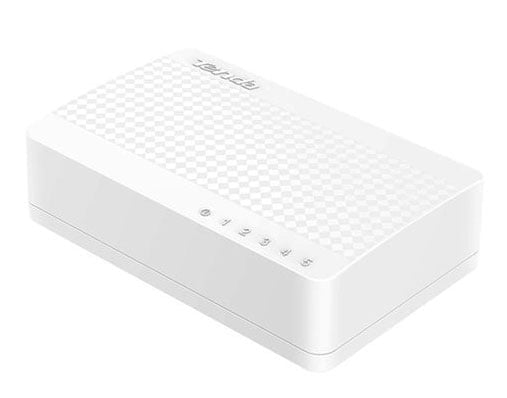 Switch Ethernet Desktop Compatto 5 Porte 10/100 Mbps Bianco