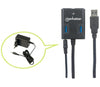 Hub USB 3.0 4 Porte con Alimentatore 5V 3A Nero