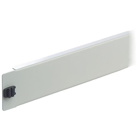 Pannello Cieco Toolless 2 Clip per Armadi Rack 19'' 1U Grigio