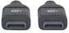 Cavo USB-C&trade Maschio/Maschio USB 3.2 Gen2 SuperSpeed 1m Nero