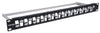 Pannello Patch Slim 1HE 24 Posti Keystone Senza Frutti Nero