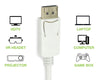 Adattatore Attivo DisplayPort 1.2 Maschio HDMI Femmina 4K 30Hz 15cm Bianco