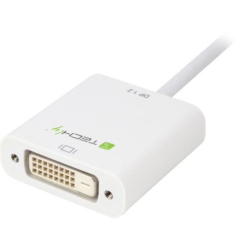 Adattatore DisplayPort 1.2 Maschio / DVI Femmina 15cm Bianco