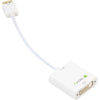 Adattatore DisplayPort 1.2 Maschio / DVI Femmina 15cm Bianco