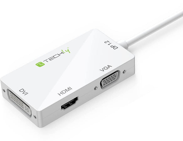 Adattatore 3 in 1 DisplayPort 1.2 a HDMI/DVI/VGA