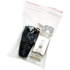 Plug Copriconnettore Cat.5E RJ45 Cavo Schermato 100pz Nero