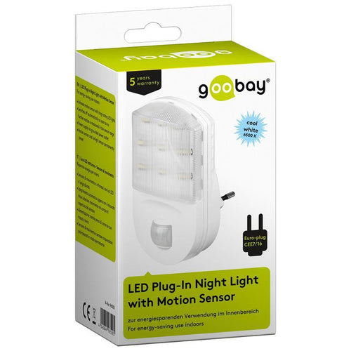 Luce Notturna LED con Sensore di Movimento ad Infrarossi